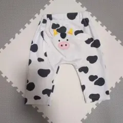 牛柄ベビーパンツ
