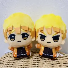 アニメ「鬼滅の刃」 ちびぐるみ 我妻善逸 2種セット