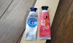 ロクシタン ハンドクリーム ローズ シア 10ml 2本セット