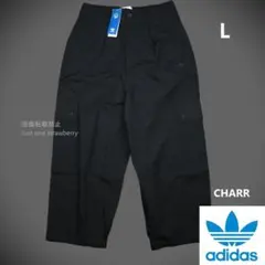 adidas Originals CHARR カーゴパンツ 黒 Lのサムネイル