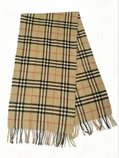 美品　Burberrys マフラー 100%ラムウールのサムネイル