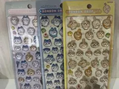 《正規品》ボンボンドロップシールちいかわ　はちわれ　うさぎ　3枚セット
