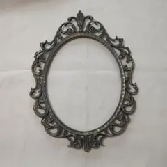 ippei様専用ページ　イタリア製　ヴィンテージフレーム　オーバル　金属製