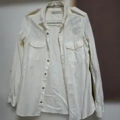 ユナイテッドアローズ オフホワイトシャツ