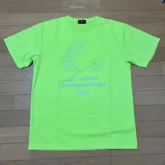 LUCENT テニスTシャツ ライムグリーン L
