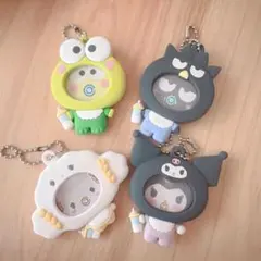 サンリオ シークレットフォトバッジ付きマスコット 4つセット