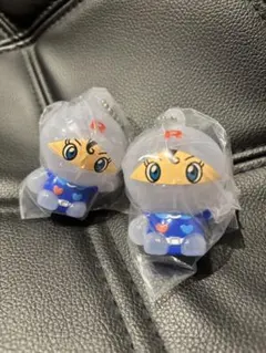 ガチャガチャ　アンパンマン　ぴかぴかスイッチマスコット　ロールパンナ