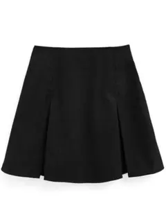 grl インパン裏地付きボックスプリーツミニスカート[fo2063]