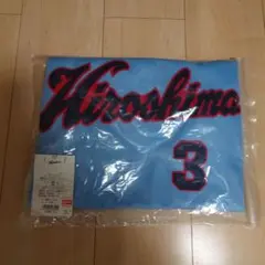 衣笠祥雄 広島カープ 復刻ユニフォーム 水色 Lサイズのサムネイル