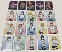 K*D様 アイドルマスター ツアーズ カード付きスナック 18種 セミコンプセッ 8*4様 アイドルマスター ツアーズ カード付きスナック 18種