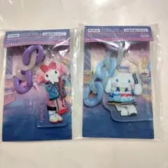 ピューロランドコラボレーション　じゃらじゃらチャーム　シナモン　マイメロ