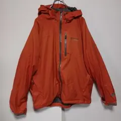 C567　コロンビア ナイロンジャケット マウンテンパーカー オレンジ XL