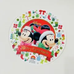 ディズニー ミッキー ミニー クリスマス ステッカー