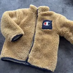 Champion フリースジャケット 100cm ベージュ