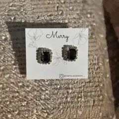 黒宝石 [pierce/earring]