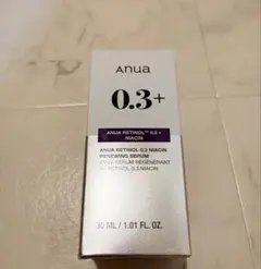 anua 0.3+ レチノール美容液 30ml