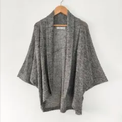アバクロンビー&フィッチ　カーディガン　ゆったり　ONE　フリーサイズ　 グレー