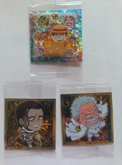 にふぉるめ　ワンピース　大海賊シールウエハース　LOG11 3枚セット