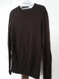 UNIQLO ユニクロ　メリノクルーネック薄手ニット