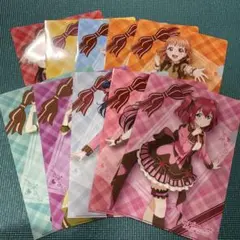 セブンイレブン ラブライブ サンシャイン クリアファイル　10枚セット