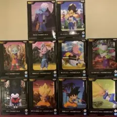 ドラゴンボールダイマ パネル付きフィギュア 10体セット♪