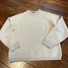 美品　セントジェームスbis ベージュセーター　サイズ表記XS