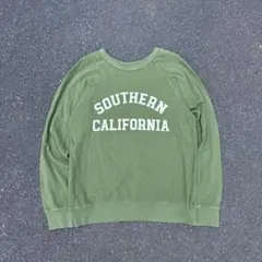 y2k 80s Vintage USA製 短丈sweat trainer L