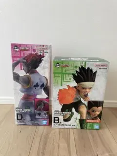 ハンターハンター　一番くじ　フィギュア　ヒソカ　ゴンセット D賞 B賞