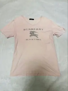 バーバリーブラックレーベル Tシャツ　L ピンク