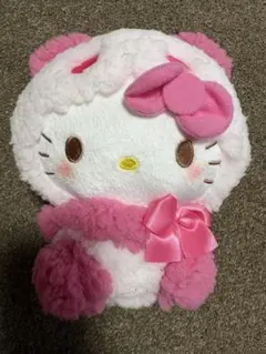 ハローキティ モコモコパンダぬいぐるみ Kawaii研究所 約15cmのサムネイル