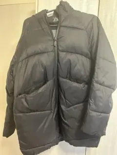 ZARA ブラック ダウンジャケット 13-14