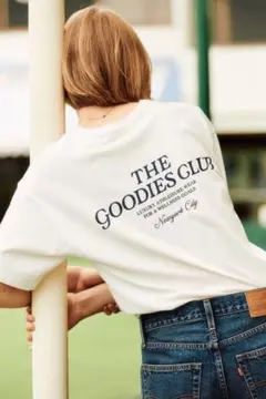 【7月末販売終了‼️】ベイクルーズThegoodiesclubTシャツ(ホワイト)のサムネイル