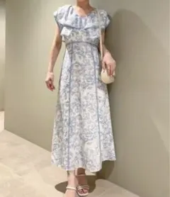 snidel ラッフルカラーワンピースのサムネイル