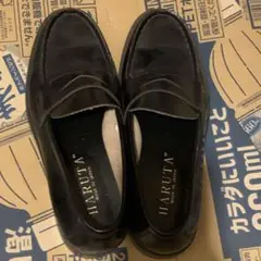 HARUTA ハルタ ローファー ブラック 黒 27cm EEE 3E 革靴