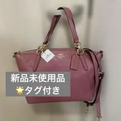希少⭐︎COACH コーチ 2way ショルダーバッグ レザー　ピンク
