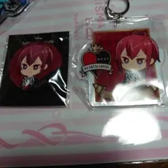 ツイステ  リドル 缶バッジ アクリルキーホルダー