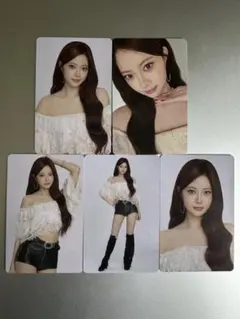 LE SSERAFIM ウンチェ 東京ドーム トレカ ５種コンプセット