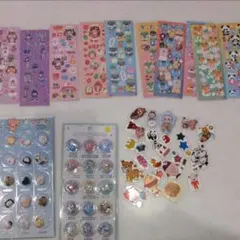 キャラクターシールセット 多様デザイン