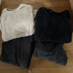 GU フリース ルームウェア XL 2セット