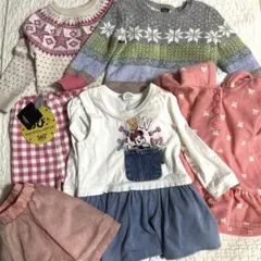 まとめ売り ベビー服 女の子 80 12-18M ベビードール GAP 新品