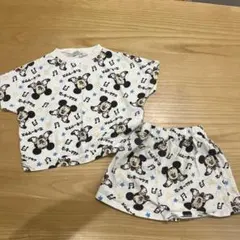 futafuta ミッキーマウス パジャマ セットアップ 100cmのサムネイル