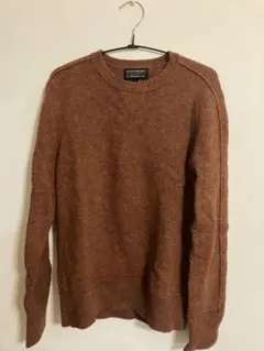 BANANA REPUBLIC ブラウン クルーネック セーター