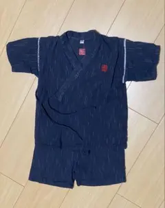 西松屋　甚平　紺色　100cm