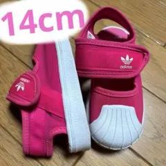 adidas オリジナル　サンダル　14センチ