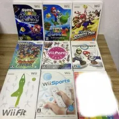 【動作未確認】Wii ゲームソフトセット 8本セット