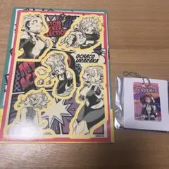 ヒロアカ　麗日お茶子　カスタムステッカーコレクション　パッケージ風キーチェーン