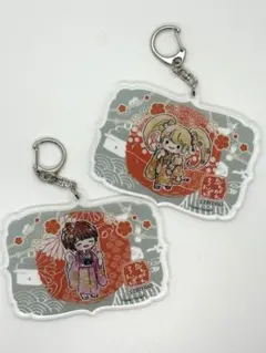 ダンガンロンパ グラフアート 晴れ着 正月 アクリルキーホルダー ダンガンロンパ グラフアート 晴れ着 正月 アクリルキーホルダー アクキー 狛枝