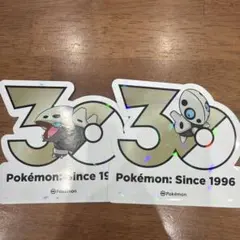 ポケモン 30周年記念 ステッカーセット コドラ ココドラ セットのサムネイル