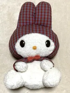 Sanrioサンリオマイメロぬいぐるみ チェック柄