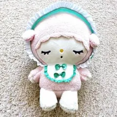 キティちゃん　フリル付き　ぬいぐるみ　おやすみ　グッズ